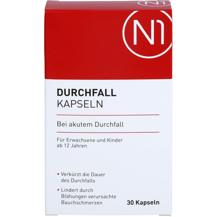 N1 DURCHFALL KAPSELN, 30 St KAP