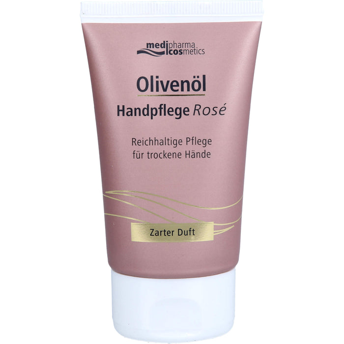 Olivenöl Handpflege Rose, 50 ml CRE