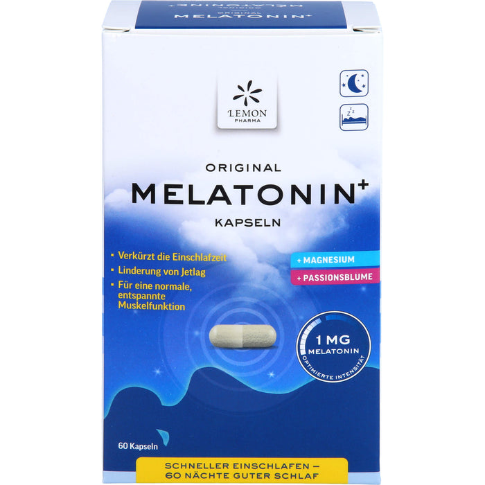 Melatonin Plus Kapseln, 60 St KAP