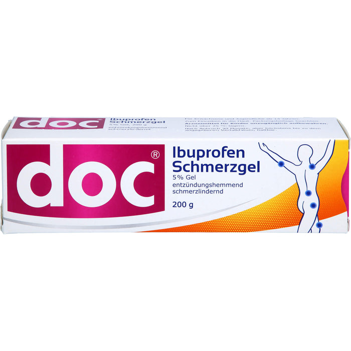 doc Ibuprofen Schmerzgel, 5 % Gel, 200 g GEL