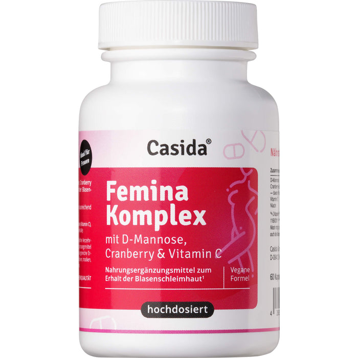 Femina Komplex mit D Mannose + Cranberry, 60 St KAP