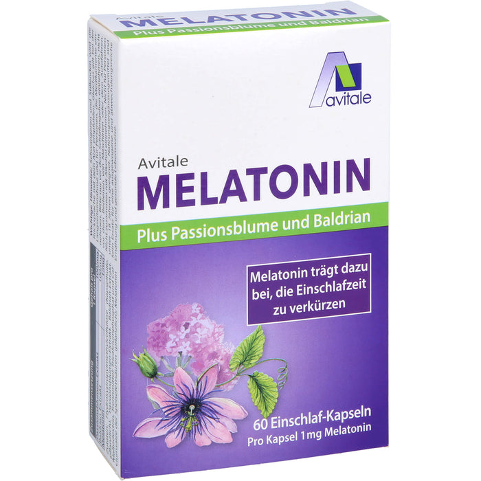 Melatonin+passionsbl+baldr, 60 St KAP