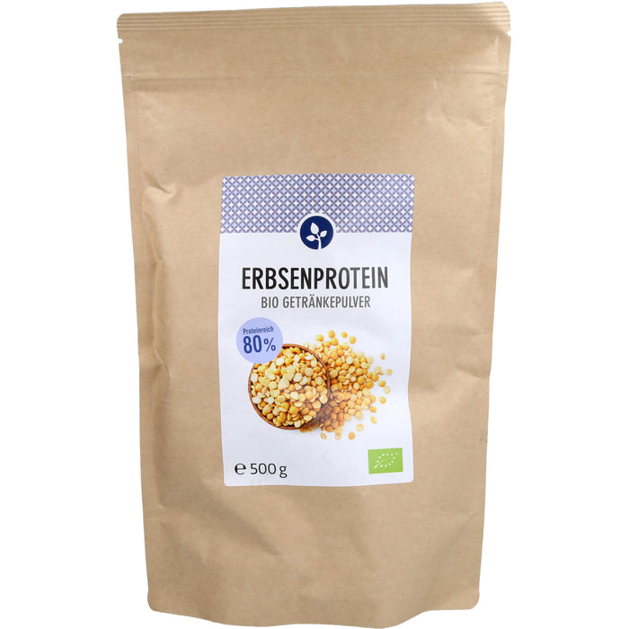 Erbsen Proteinpulver 80% Bio, 500 g PUL