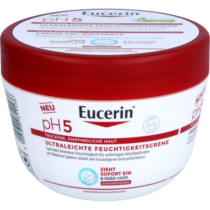 EUCERIN pH5 ULTRALEICHTE FEUCHTIGKEITSCREME, 350 ml CRE