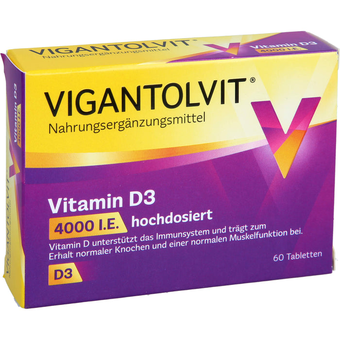 Vigantolvit 4000i.e. Vitd3, 60 St TAB