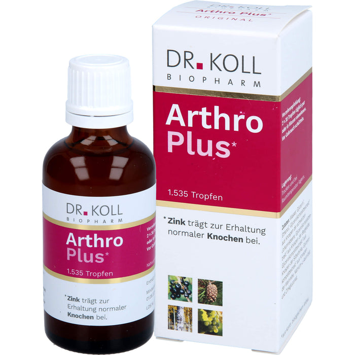 Arthro Plus Dr.Koll Gemmo Komplex Weinrebe Zink, 50 ml TRO