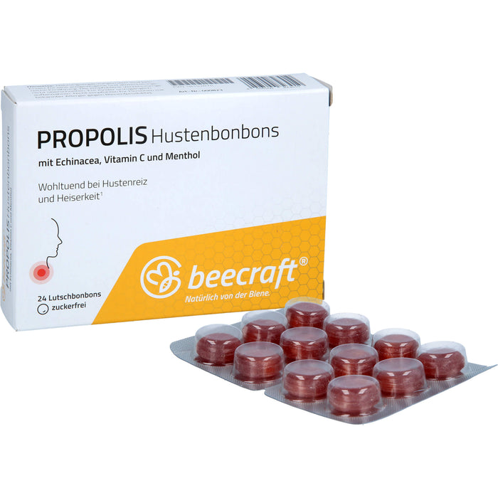 beecraft Propolis Husten-Bonbons, 24 St BON