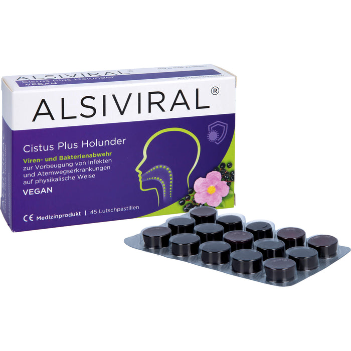 Alsiviral Cistus Plus Holunder, 45 St PAS