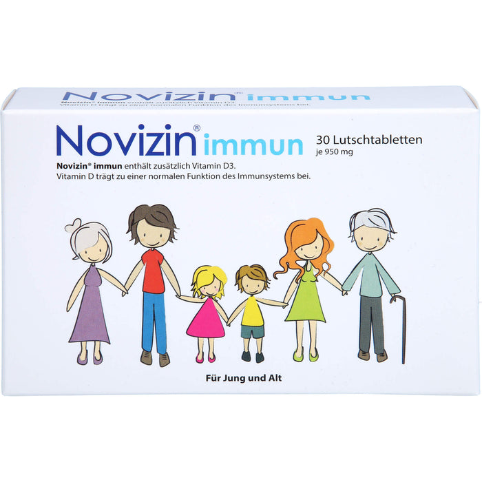 Novizin immun Lutschtabletten für jung und alt für das Immunsystem, 30 pcs. Tablets