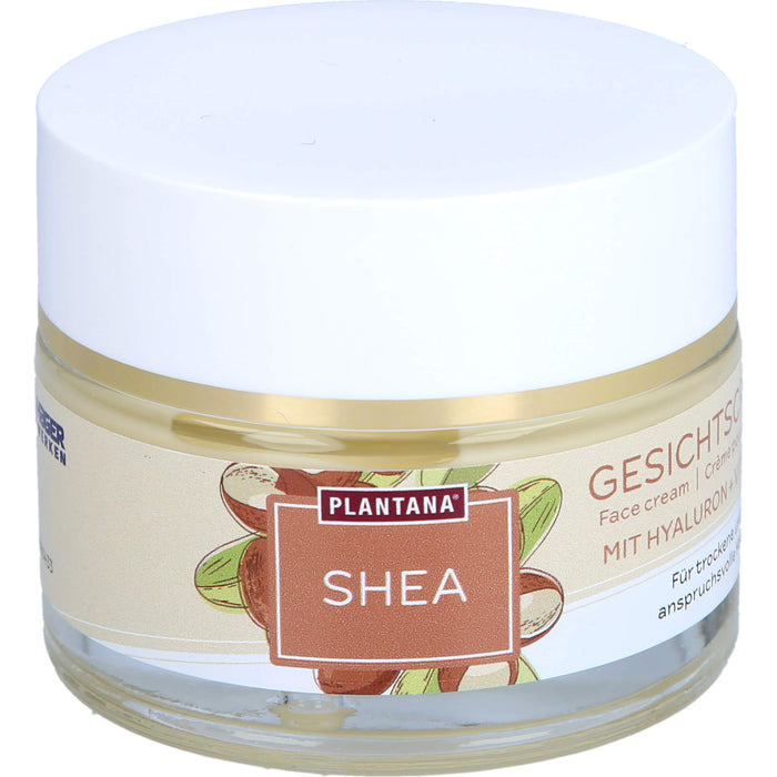 Plantana Shea Gesichtscreme Hyaluron & Vitamin-E, 50 ml CRE