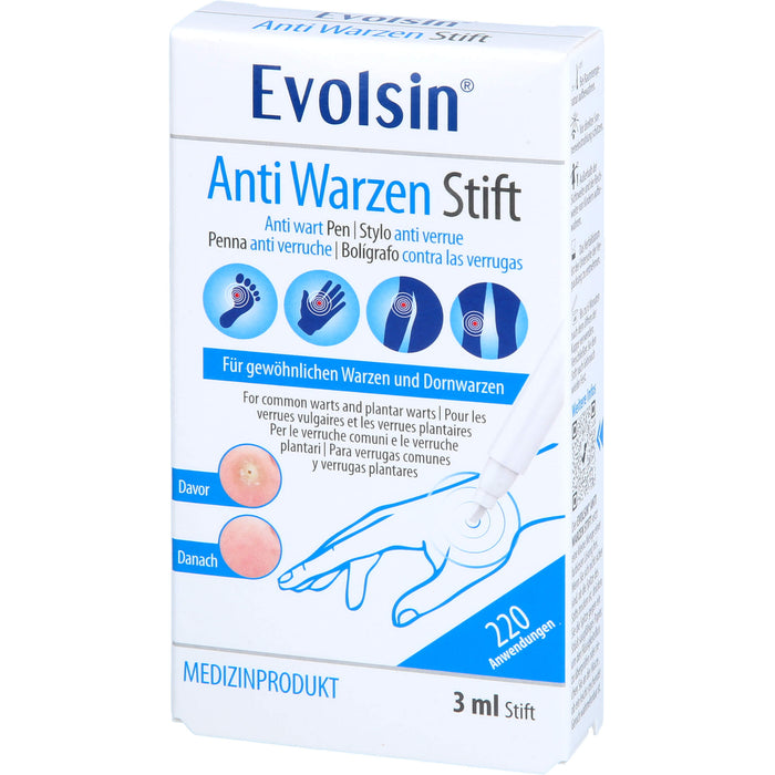 Evolsin Anti Warzen Stift, 3 ml STI