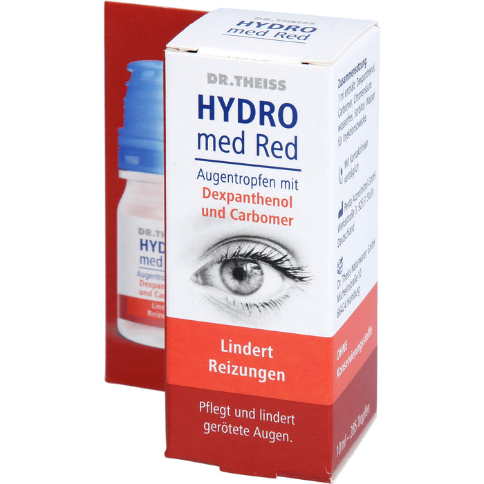 DR. THEISS Hydro med Red Augentropfen lindert Reizungen, 10 ml Solution