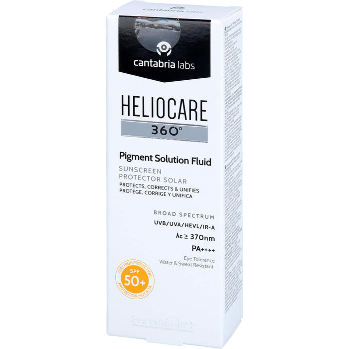 Heliocare 360 Pigment Solution Fluid SPF 50+, 50 ml GEL