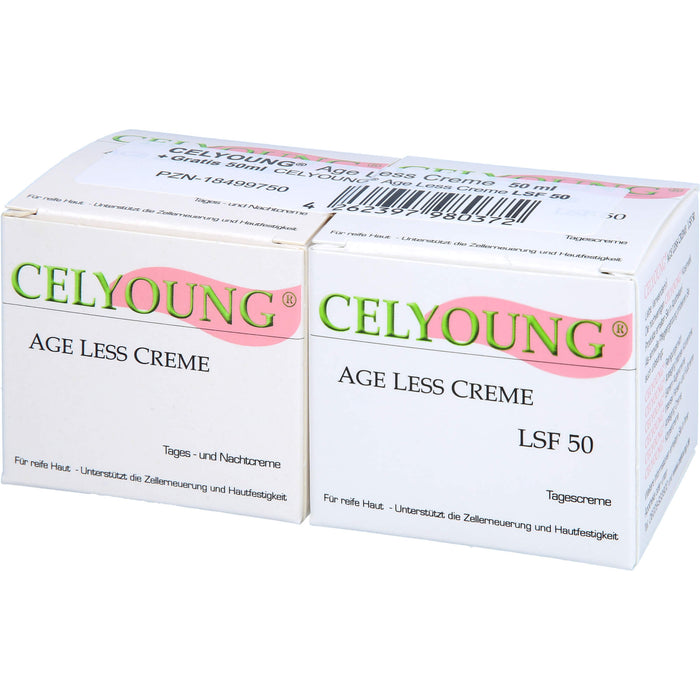 CELYOUNg AGE LESS CREME + GRATIS LSF 50, 2X50 ml CRE