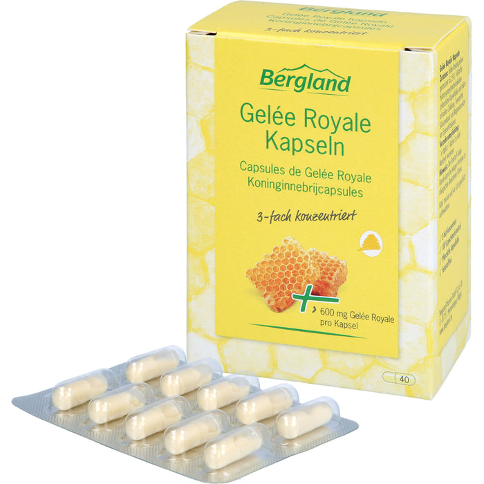 Bergland Gelée Royale Kapseln, 40 pcs. Capsules