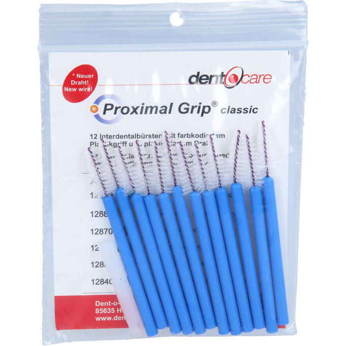 Proximal-Grip konisch blau Interdentalbürste, 12 pcs. Interdental brushes