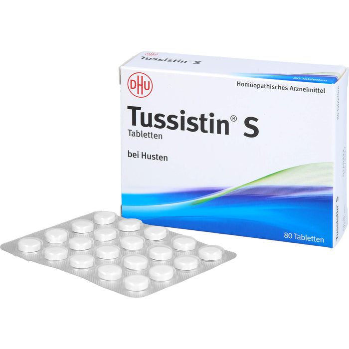 DHU Tussistin S Tabletten, 80 pc Tablettes