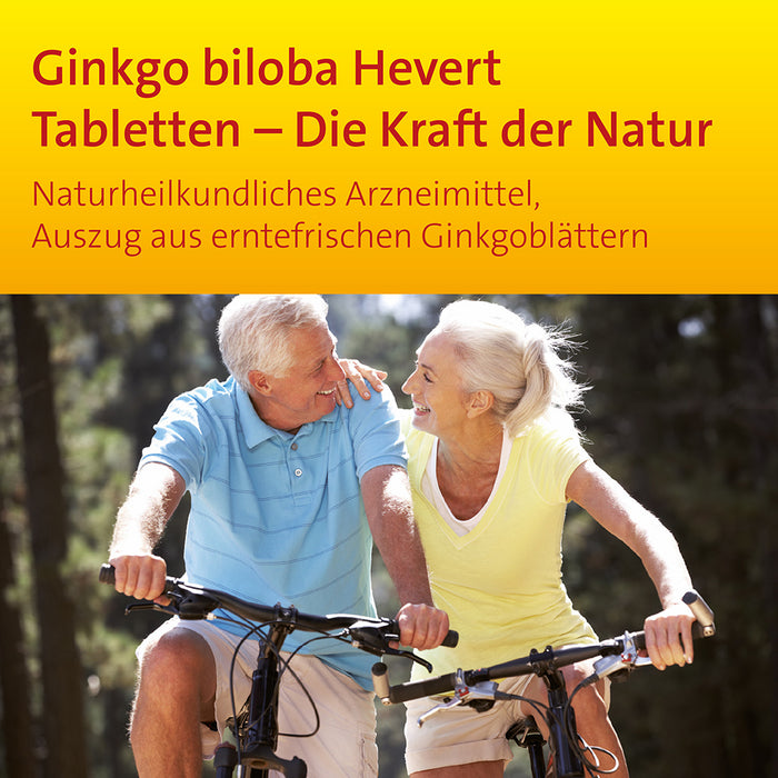 Ginkgo biloba Hevert mit einem Auszug aus erntefrischen Ginkgoblättern, 300 St. Tabletten