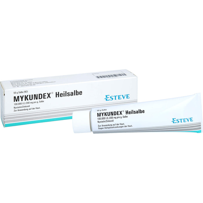 MYKUNDEX Heilsalbe gegen Hefepilzerkrankungen der Haut, 50 g Onguent