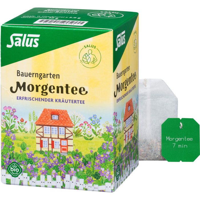 Bauerngarten-Tee Morgentee Kräutertee Salus, 15 St FBE