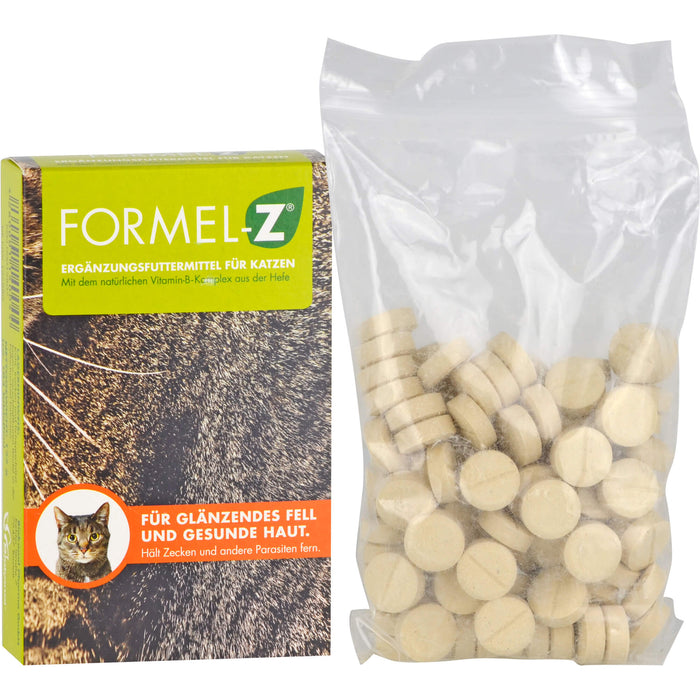 Biokanol Formel-Z Ergänzungsfuttermittel für Katzen Tabletten, 125 g Tablets