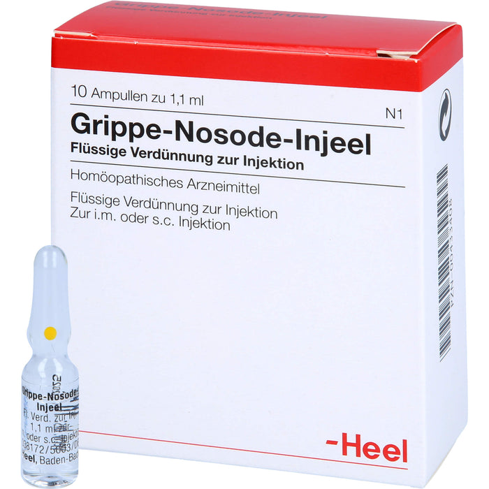 Grippe-Nosode-Injeel Injektionslösung, 10 pc Ampoules