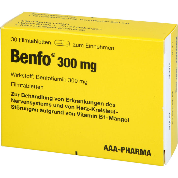 Benfo 300mg, 30 St FTA