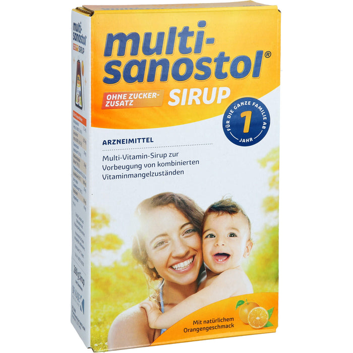 multi-sanostol Sirup ohne Zuckerzusatz, 260 g Lösung