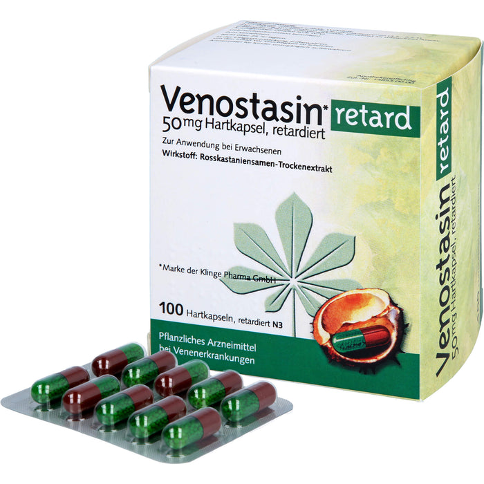 Venostasin retard 50 mg Emra Hartkapsel, retardiert, 100 pcs. Capsules