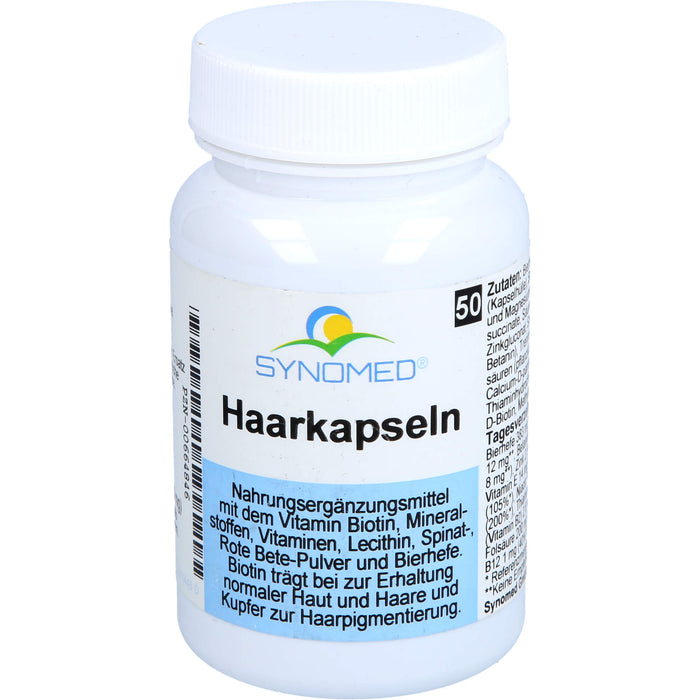 SYNOMED Haarkapseln, 50 pcs. Capsules