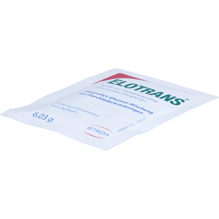 ELOTRANS Elektrolyt-Glucose-Mischung bei Durchfallerkrankungen, 10 pc Sachets