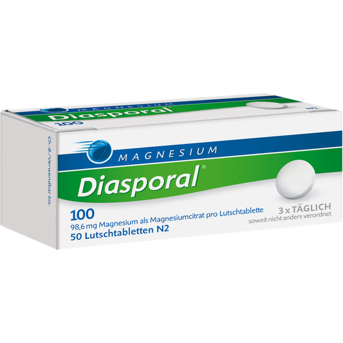 Magnesium-Diasporal 100 Lutschtabletten, 50 St. Tabletten