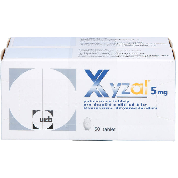 Xyzal 5 mg CC-Pharma Filmtabletten bei Allergien, 100 pcs. Tablets