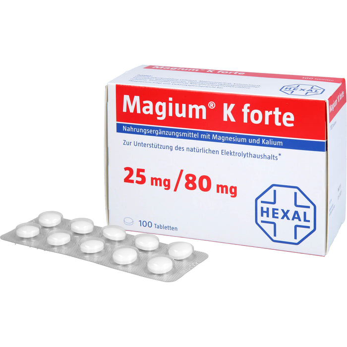 Magium K forte Tabletten, 100 pc Tablettes