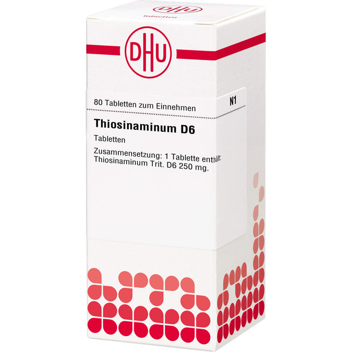 Thiosinaminum D6 DHU Tabletten, 80 St TAB