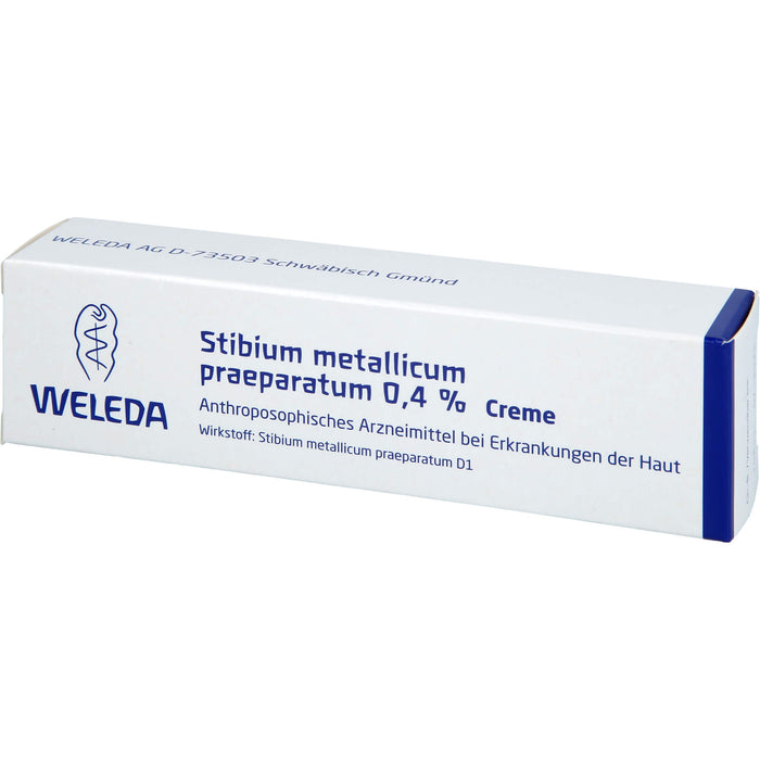 Stibium met. praep. 0.4% Weleda Creme, 25 g CRE