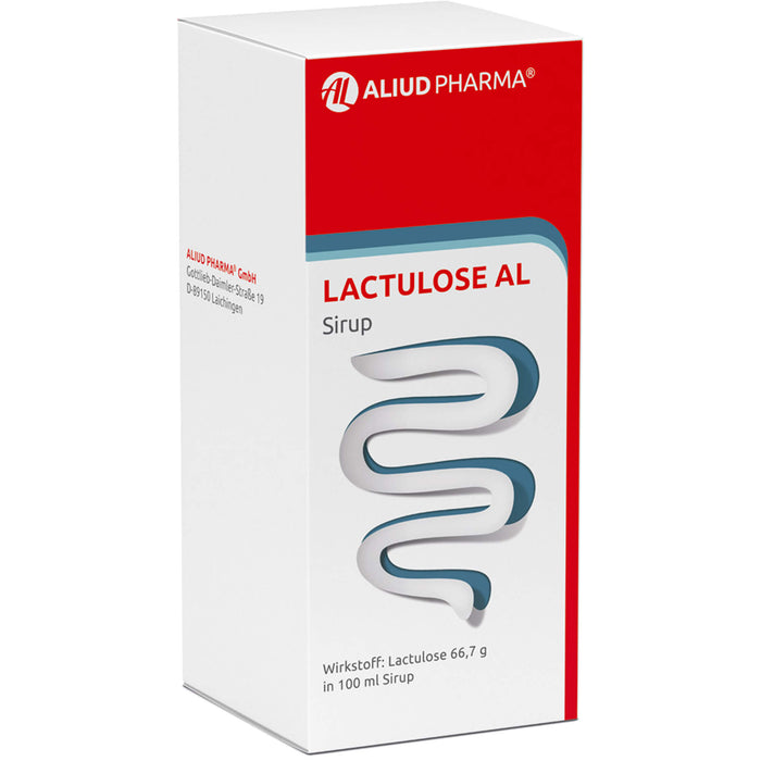 Lactulose AL Sirup bei Verstopfung, 1000 ml Lösung