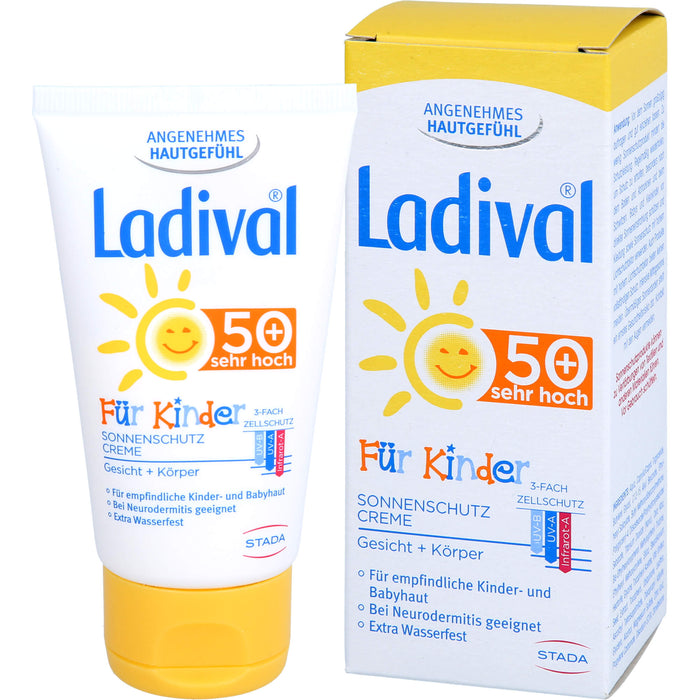 Ladival für Kinder LSF 50+ Sonnenschutz-Milch, 50 ml Creme