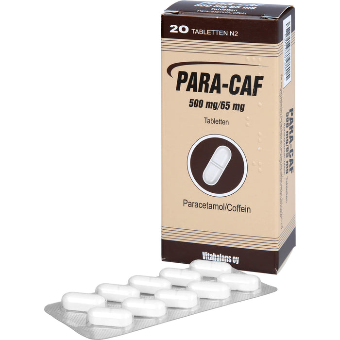 PARA-CAF 500 mg/65 mg, 20 St. Tabletten