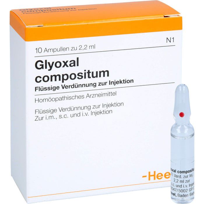 Glyoxal compositum Inj.-Lsg., 10 pcs. Ampoules