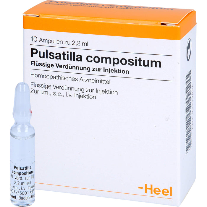 Pulsatilla compositum flüssige Verdünnung, 10 pcs. Ampoules