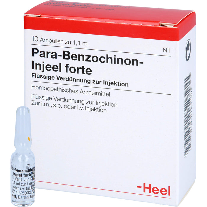 Para-Benzochinon-Injeel forte Inj.-Lsg., 10 pcs. Ampoules