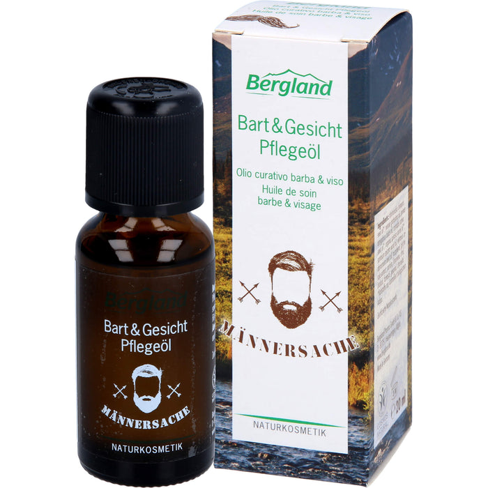 Bart & Gesicht Pflegeöl, 20 ml OEL