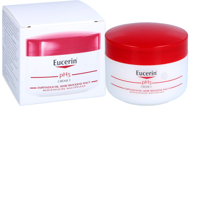 Eucerin pH5 Creme F Empfindliche Haut, 75 ml Creme