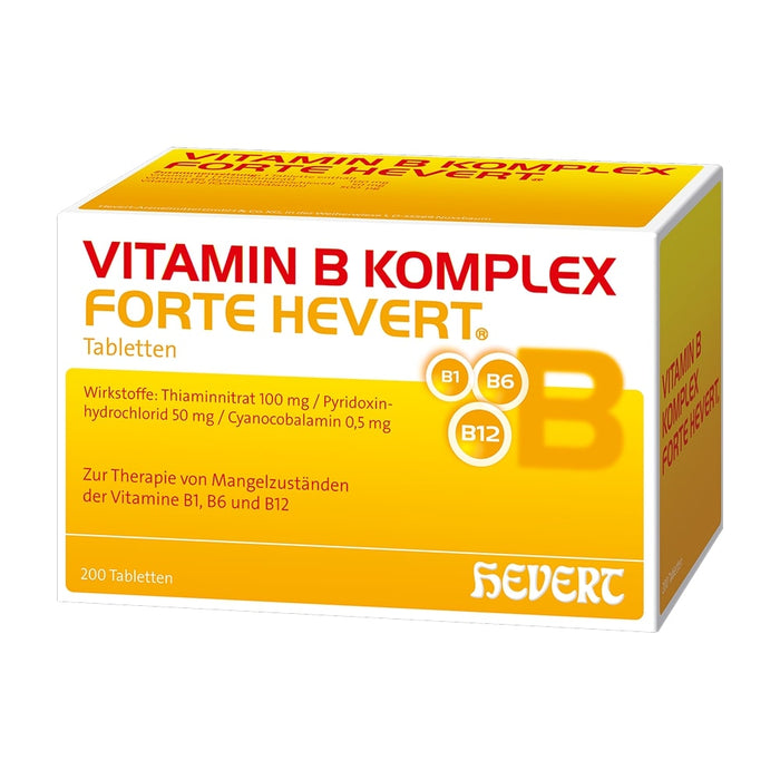 Vitamin B Komplex forte Hevert Tabletten, 200 pcs. Tablets