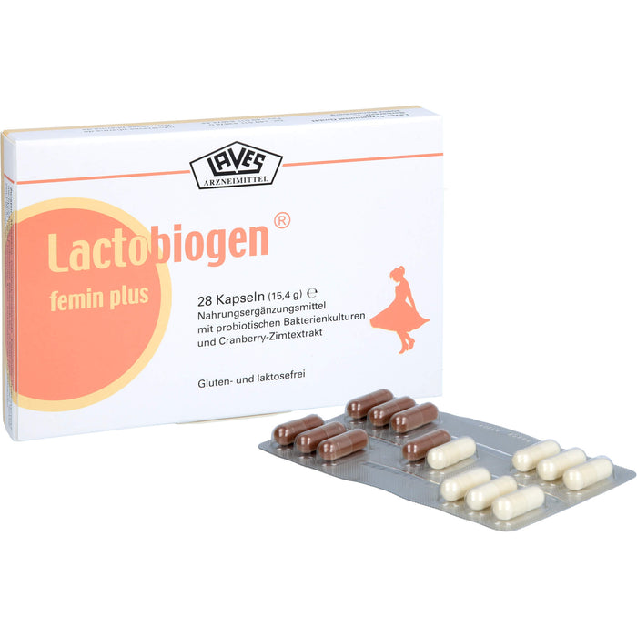 Lactobiogen femin plus, 28 pc Capsules