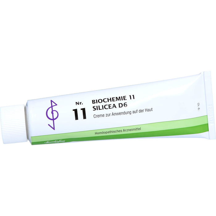 Bombastus Biochemie 11 Silicea D 6 Creme, 100 ml Crème