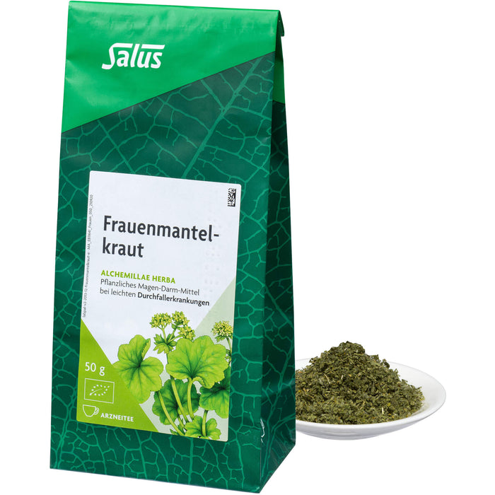 Salus Frauenmantelkraut Arzneitee bio bei leichten Durchfallerkrankungen, 50 g Tea