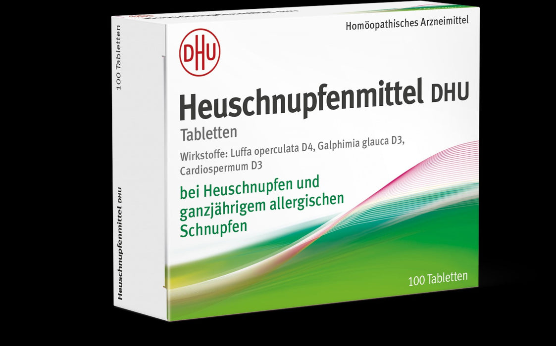 DHU Heuschnupfenmittel – macht nicht müde – hilft Augen und Nase, 100 St. Tabletten