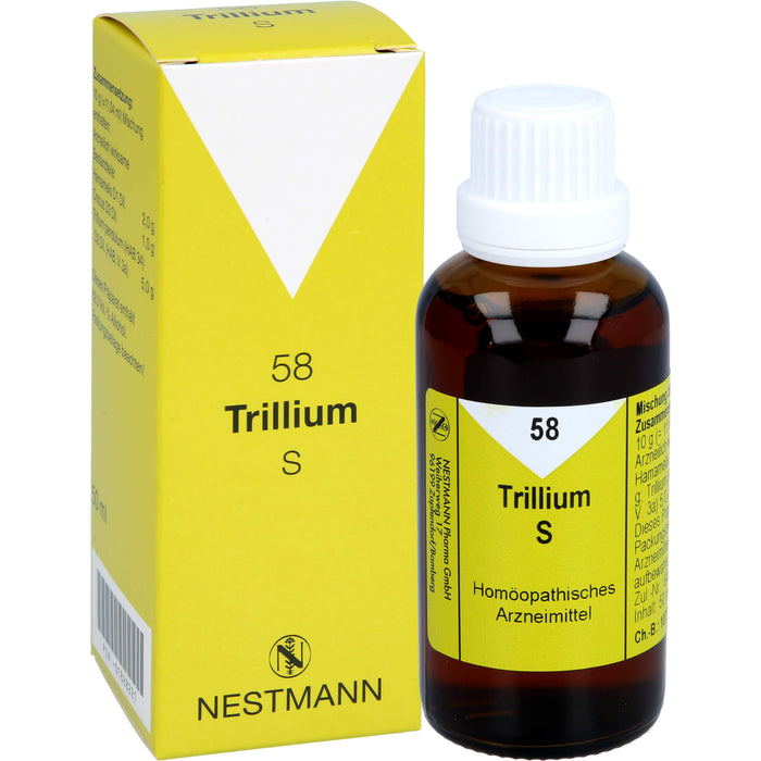 Trillium S Nr. 58 Tropfen, 50 ml TRO